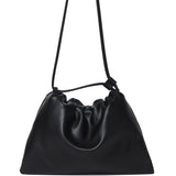 Ailee Drawstring Bucket Bag (Black)