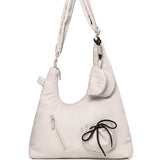 Mova Comfy Nylon Multi-Way Crossbody Bag (Beige)