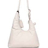 Mova Comfy Nylon Multi-Way Crossbody Bag (Beige)