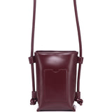 Mira Crossbody Phone Bag (Maroon)