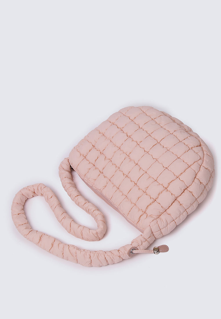 Cloe Quilted Shoulder (Pink)
