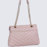 Miley Shoulder Chain Bag (Nude)