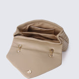 Miley Shoulder Chain Bag (Tan)