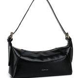 Ninny Belted Shoulder Bag (Black)