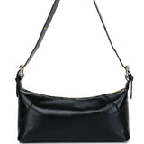 Ninny Belted Shoulder Bag (Black)