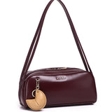 Morgan Shoulder Bag (Maroon)
