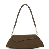 Hattie Flap Shoulder Bag (Coffee)
