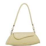 Hattie Flap Shoulder Bag (Light Yellow)