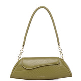 Hattie Flap Shoulder Bag (Olive)
