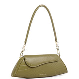 Hattie Flap Shoulder Bag (Olive)