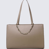 My Lady Boss Tote (Khaki)