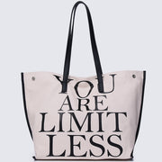[WAO Charity] You Are Limitless Tote Bag (Beige)