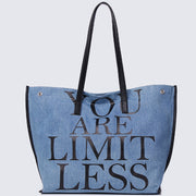 [WAO Charity] You Are Limitless Tote Bag (Sky Blue)