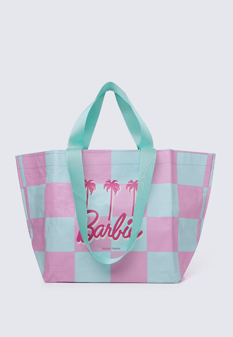 Barbie Be Like A Barbie  Tote Bag 2 in 1 Set (Turquoise / Pink)