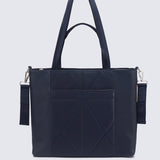 Mila Multi-compartment Tote Bag (Black)