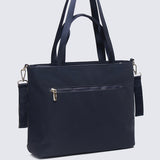 Mila Multi-compartment Tote Bag (Black)