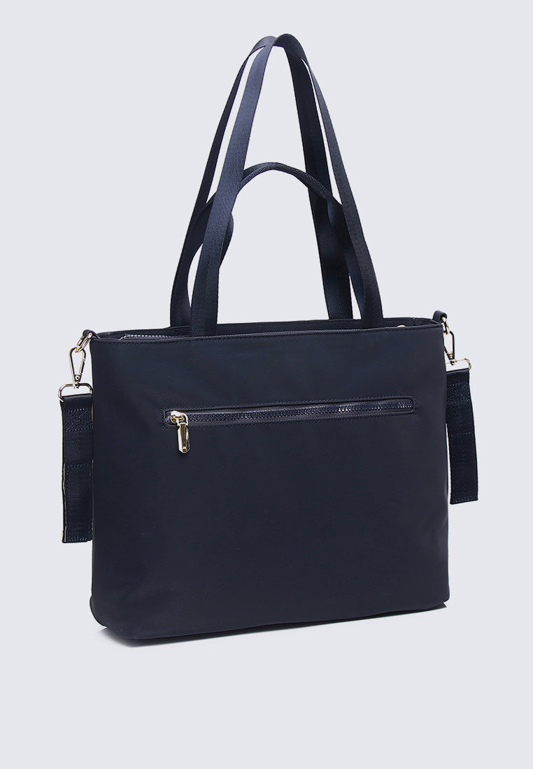 Mila Multi-compartment Tote Bag (Black)