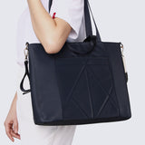 Mila Multi-compartment Tote Bag (Black)