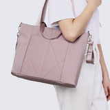 Mila Multi-compartment Tote Bag (Pale Red Violet)