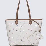 Blooming Garden Tote Bag (Cornsilk)