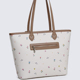 Blooming Garden Tote Bag (Cornsilk)