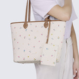 Blooming Garden Tote Bag (Cornsilk)