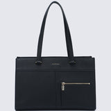 Cody Multi-compartment Tote Bag (Black)