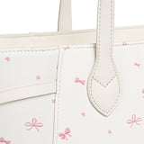 Tie A Ribbon Tote Bag (Beige)