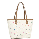 Blooming Garden Small Tote Bag (Cornsilk)