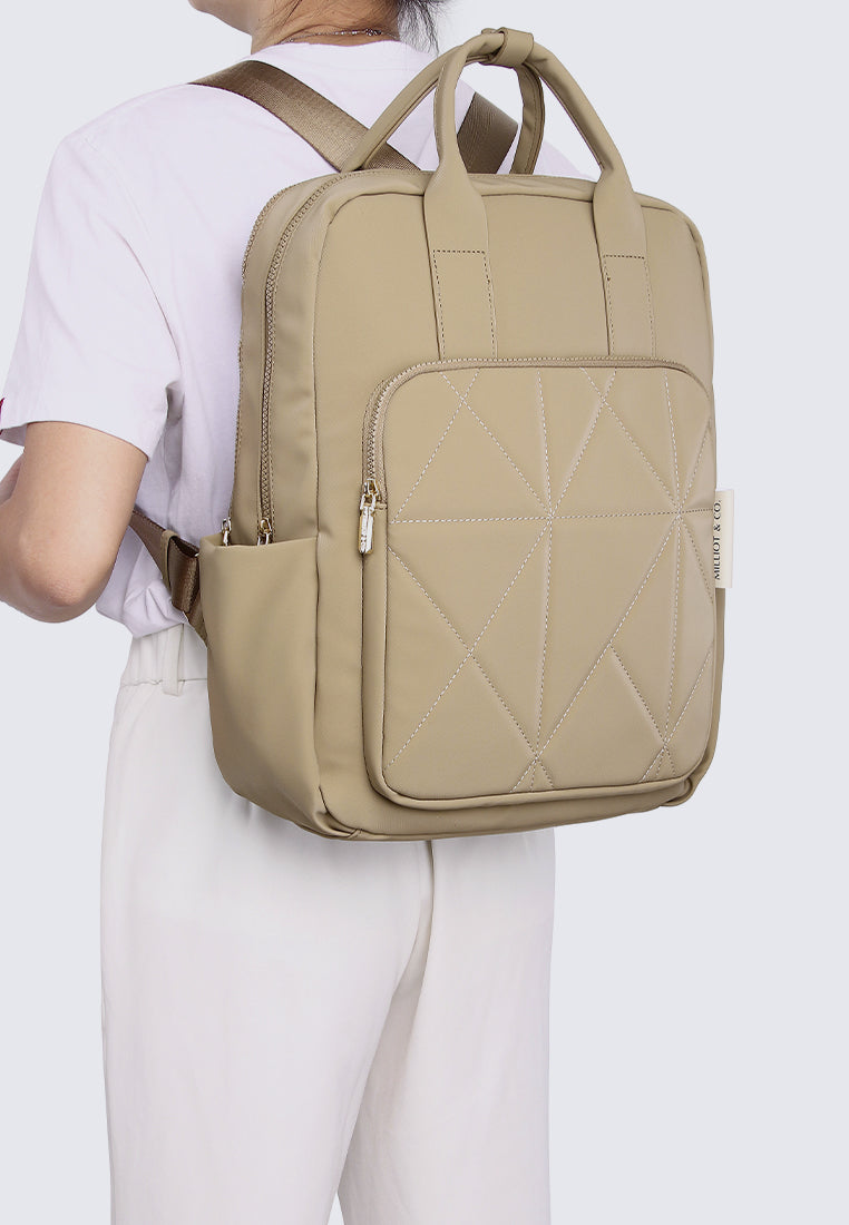Millie Essentials Backpack (Khaki)