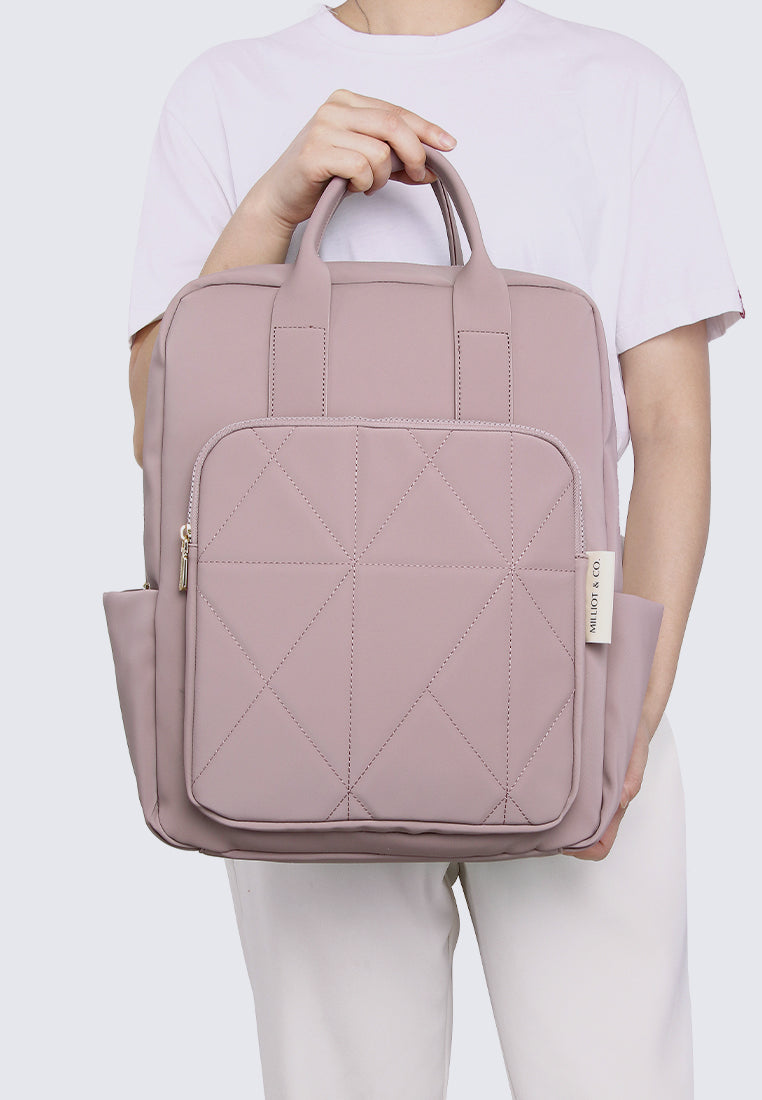 Millie Essentials Backpack (Pale Red Violet)