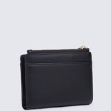 Candy Pop Top Zip Mini Wallet (Black)