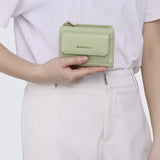 Candy Pop Top Zip Mini Wallet (Light Green)