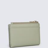 Candy Pop Top Zip Mini Wallet (Light Green)