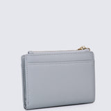 Candy Pop Top Zip Mini Wallet (Light Blue)