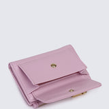 Candy Pop Top Zip Mini Wallet (Thistle)