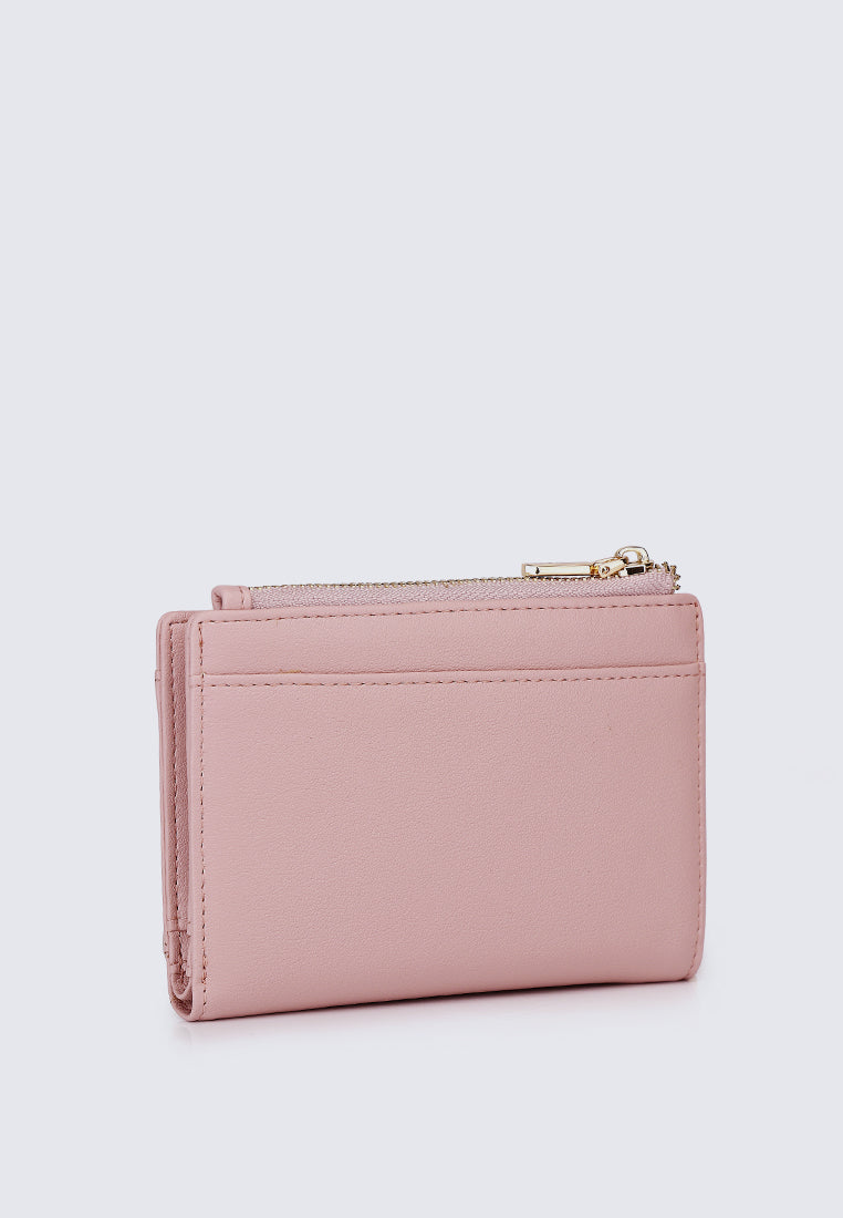 Candy Pop Top Zip Mini Wallet (Pink)