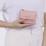 Candy Pop Top Zip Mini Wallet (Pink)