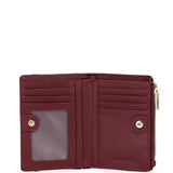 Candy Pop Top Zip Mini Wallet Wallet (Maroon)