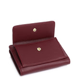 Candy Pop Top Zip Mini Wallet Wallet (Maroon)