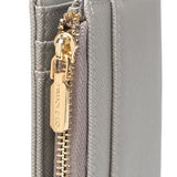 Chic Me Top Zip Mini Wallet (Smoke)