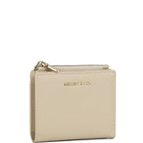 Chic Me Top Zip Mini Wallet (Beige)