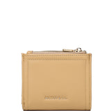 Lizzy Turn-Lock Top Zip Mini Wallet (Burlywood)