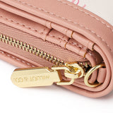 Ribbon Breeze Chain-Link Mini Wallet (Pink)