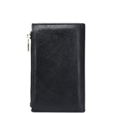 Heya Top-Zip Short Wallet (Black)