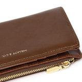 Heya Top-Zip Short Wallet (Brown)