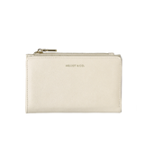 Heya Top-Zip Short Wallet (Beige)