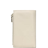 Heya Top-Zip Short Wallet (Beige)