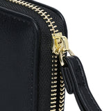 Viviz Zip Around Short Wallet (Black)