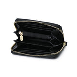 Viviz Zip Around Short Wallet (Black)